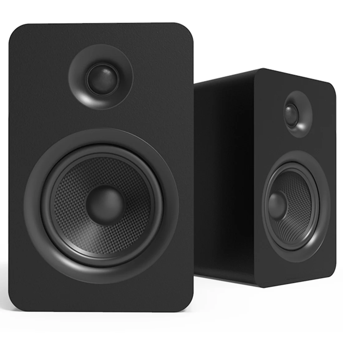 Kanto YUP6B YU 5.25 Inch Passive Desktop Speakers - Pair - Black (YUP6B)
