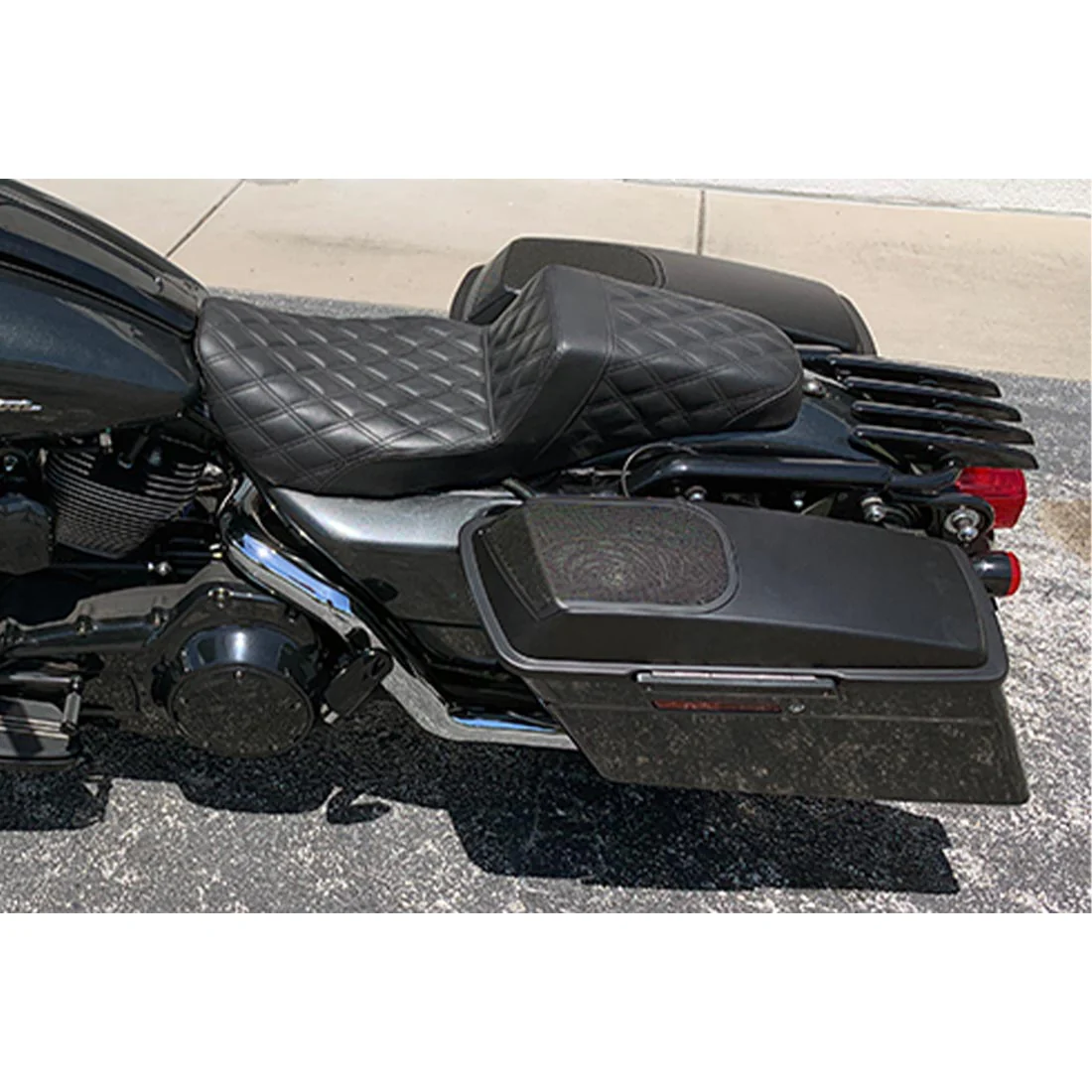 Kenwood eXcelon CA-LID98 6"x9" Saddlebag Replacement Lid Kit for Select Harley Davidson 1998-2013 Motorcycles (speakers not included) (CALID98) - Image 4