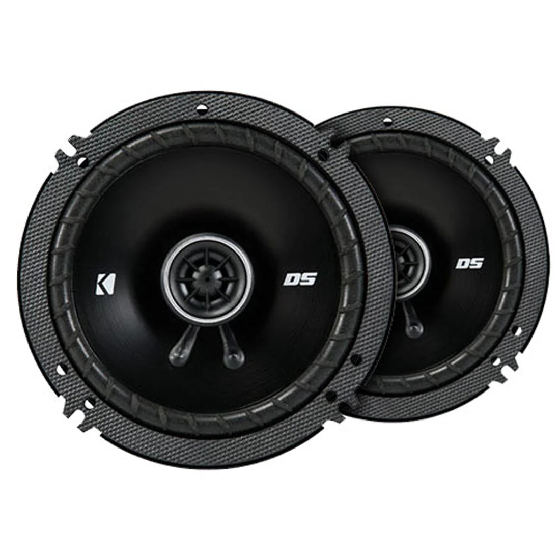 Kicker 43DSC6504 DS Series 6.5" 2-Way Coaxial Car Speakers (43DSC6504)