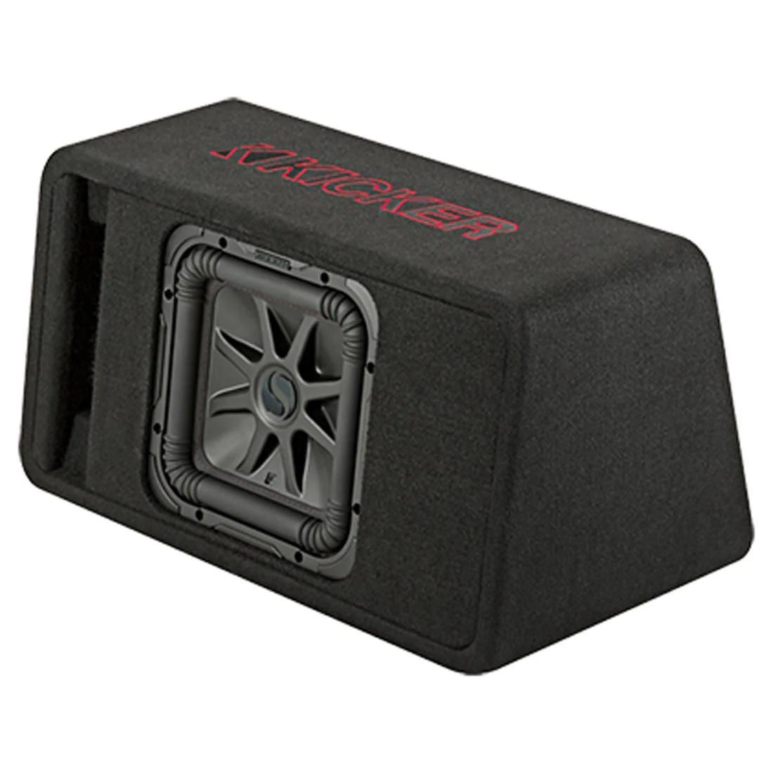 Kicker 45VL7R102 1000W 10" Single Solo-Baric L7R 2-Ohm Loaded Vented Enclosure (45VL7R102) - Image 3