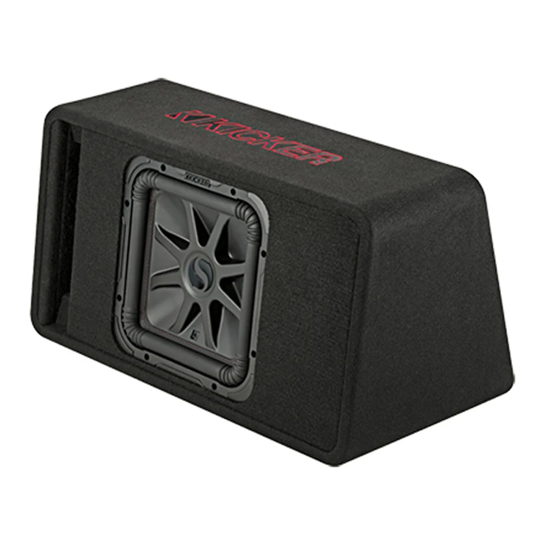 Kicker 45VL7R122 Loaded 2-Ohm Vented Enclosure with Single Solo-Baric L7R 12" Subwoofer (45VL7R122) - Image 3