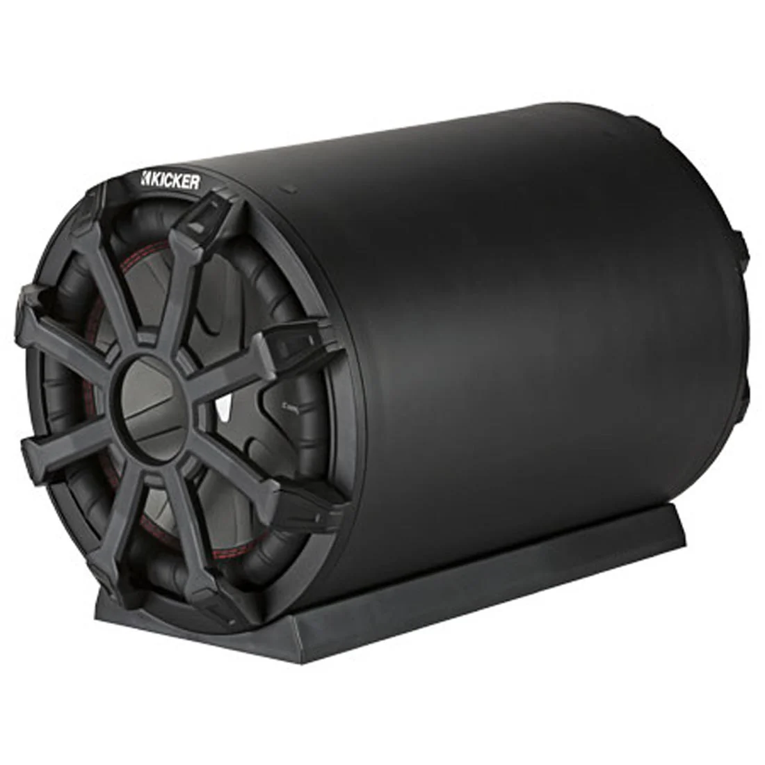 Kicker 46CWTB104 10" 4-Ohm Weather-Proof Sealed Loaded Tube Enclosure (46CWTB104)