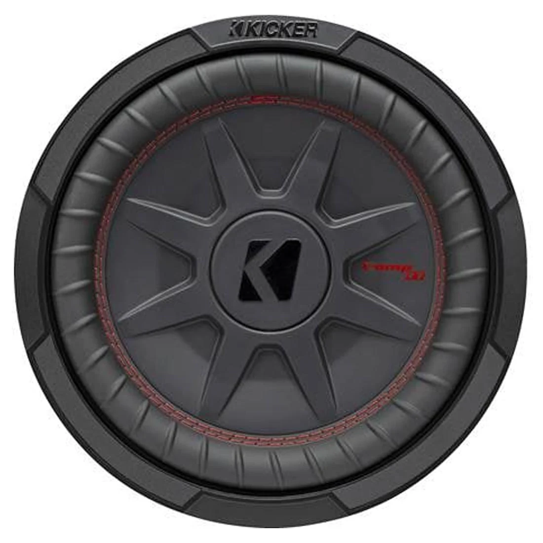 Kicker 48CWRT104 CompRT Series 10" 4-Ohm DVC Shallow-Mount Subwoofer (48CWRT104)