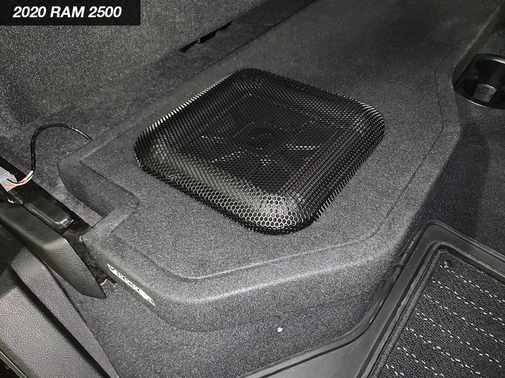 Kicker 51KRDL7T102 L7T Custom Fit 2-ohm Dual 10" Up Firing Subwoofer Enclosure for Select Ram Vehicles (51KRDL7T102) - Image 5