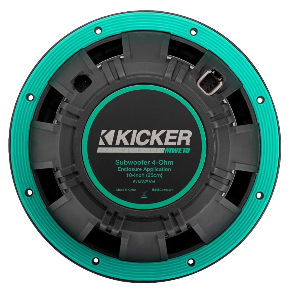 Kicker 51MWE104 Premium 10" 4-Ohm Marine Subwoofer - Each - Image 6