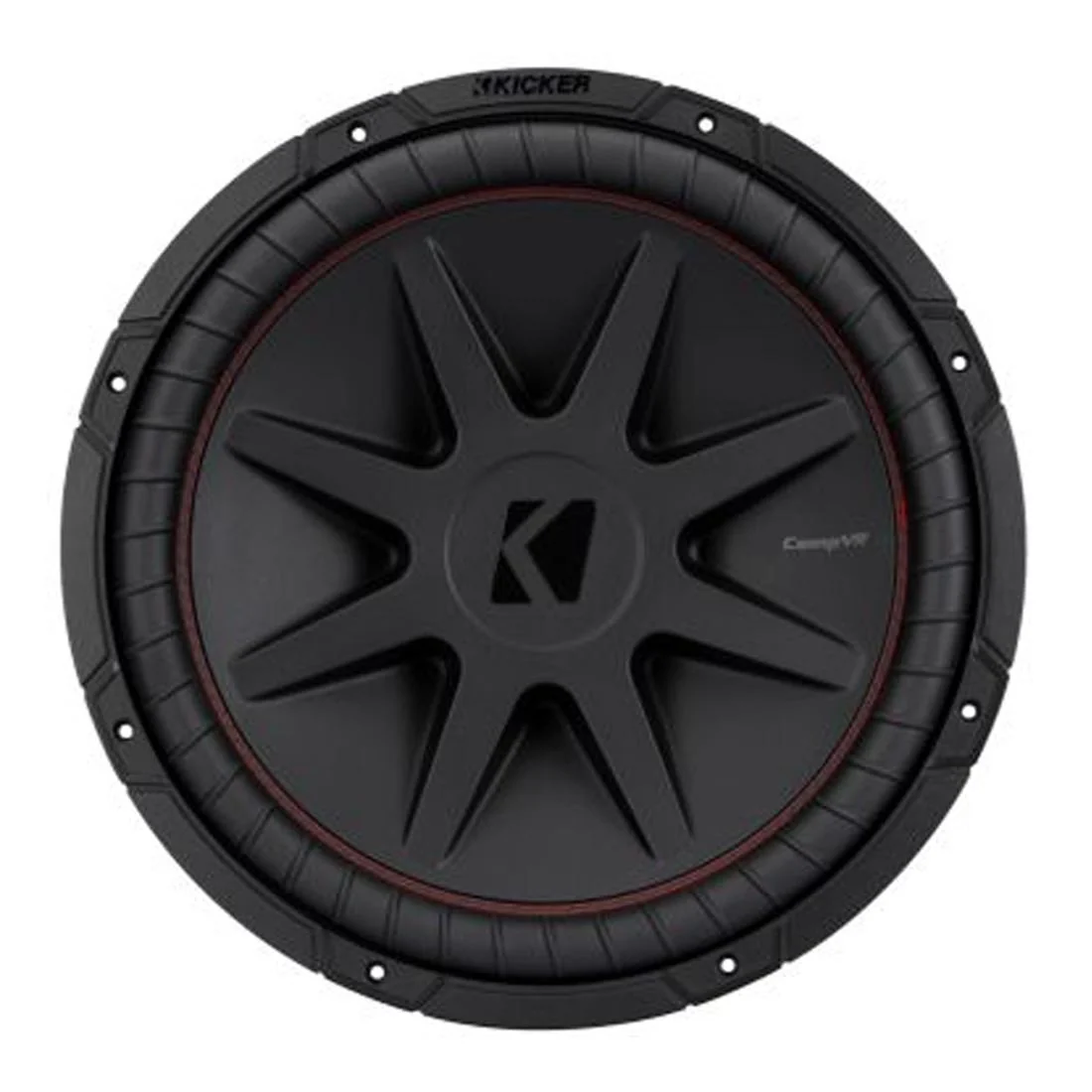 Kicker 52CVR154 15" CompVR Dual 4-Ohm Voice Coil Car Subwoofer - Each