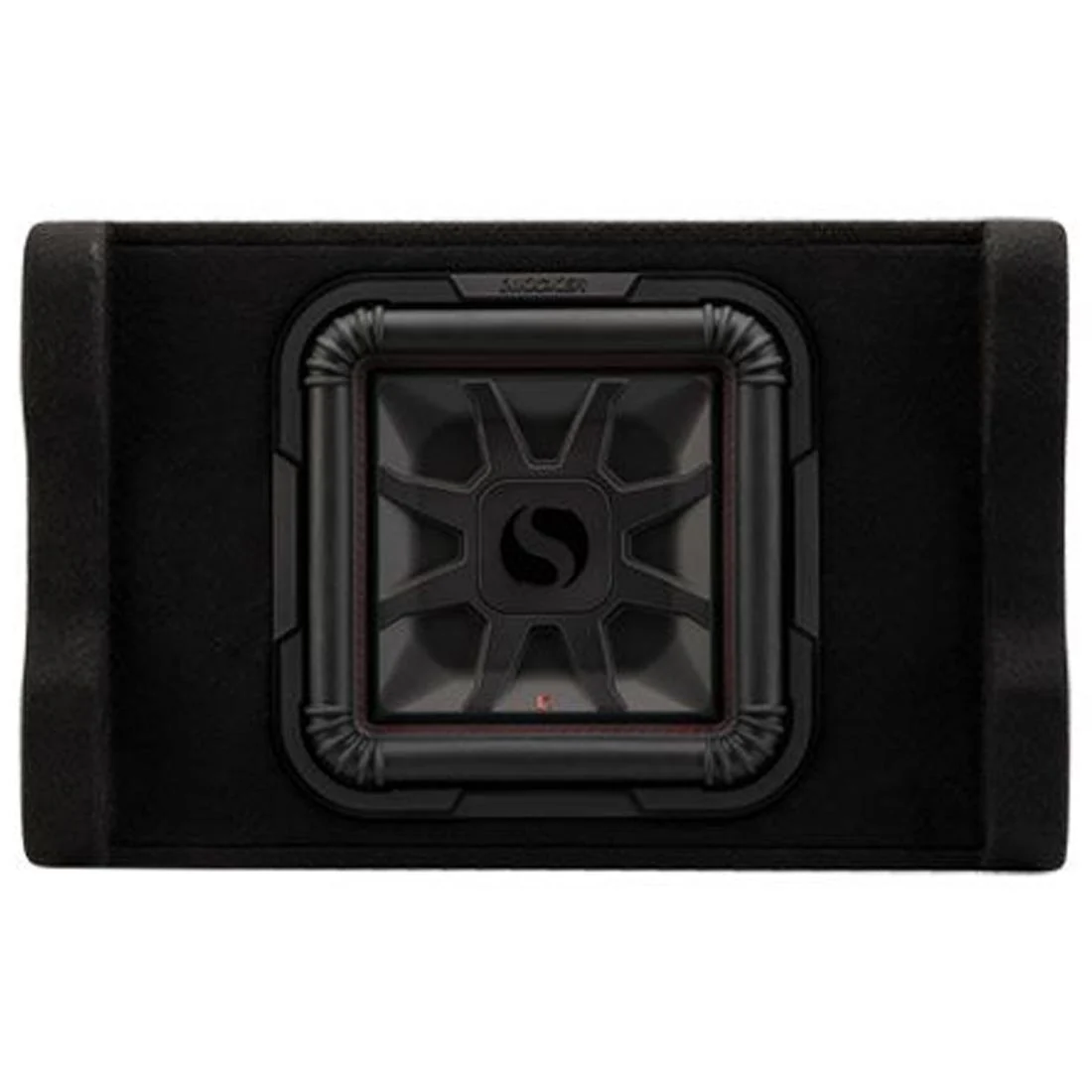 Kicker 53PL7TDF10 10" Powered Shallow-Mount Loaded Subwoofer Enclosure