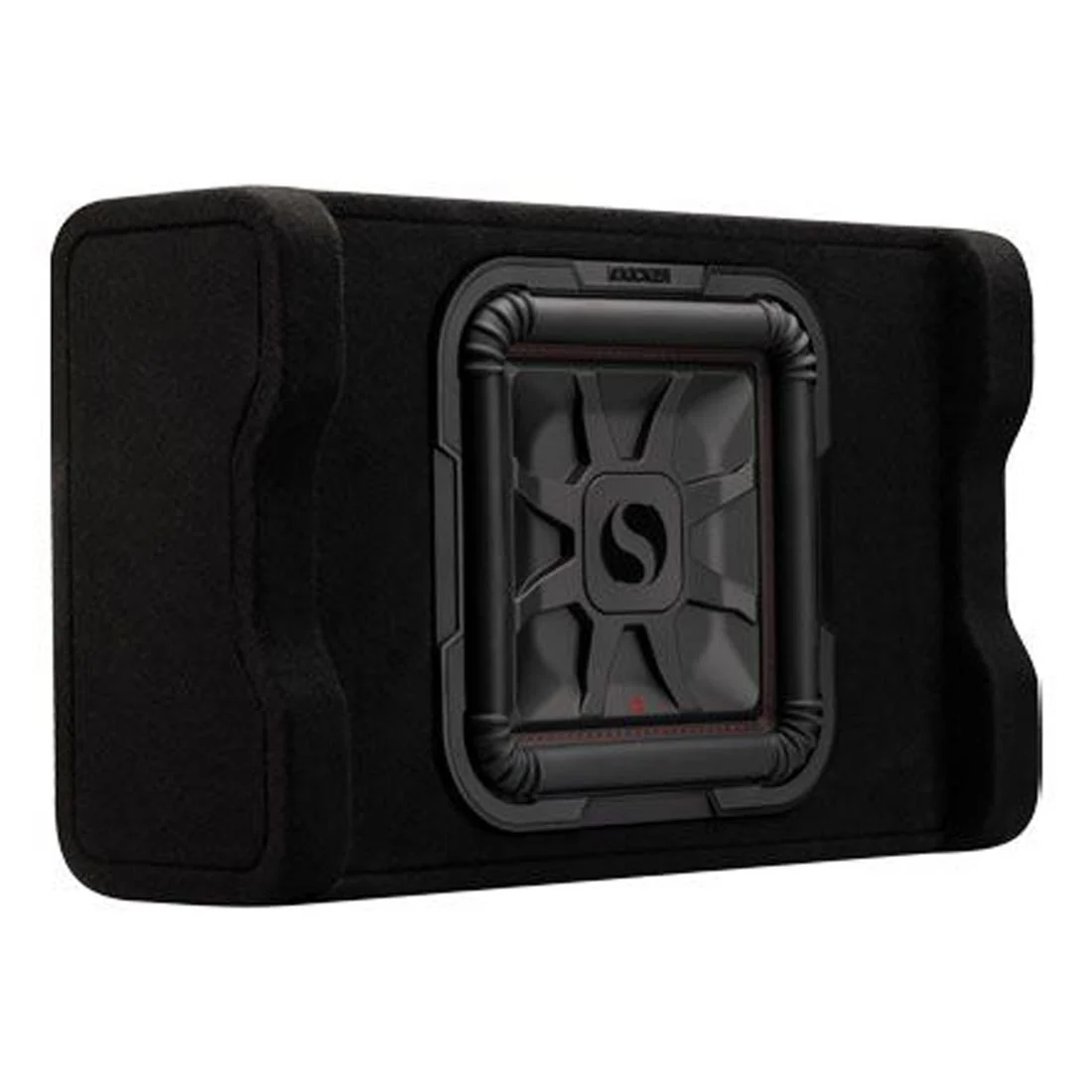 Kicker 53PL7TDF10 10" Powered Shallow-Mount Loaded Subwoofer Enclosure - Image 6