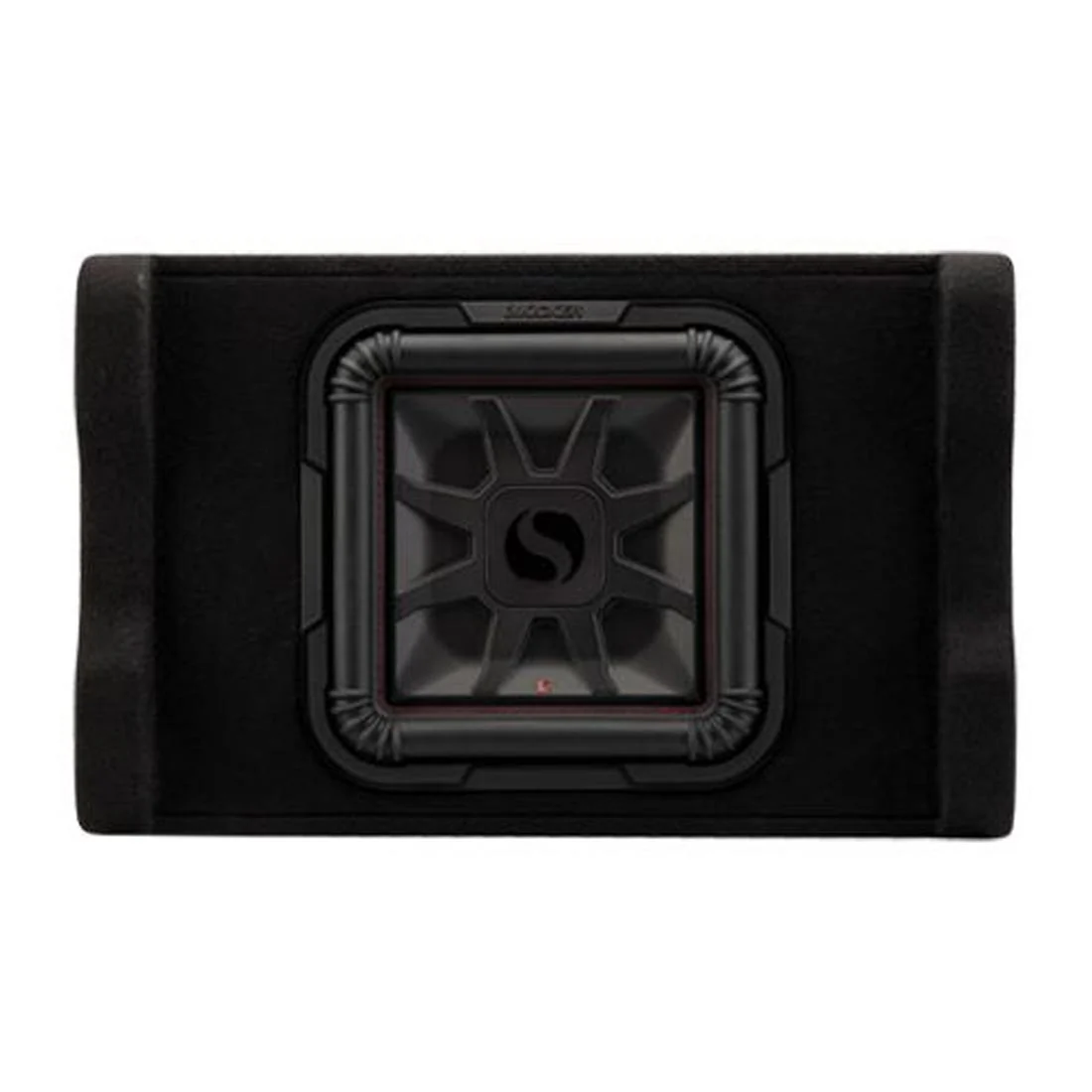 Kicker 53PL7TDF12 12" Powered Shallow-Mount Loaded Subwoofer Enclosure