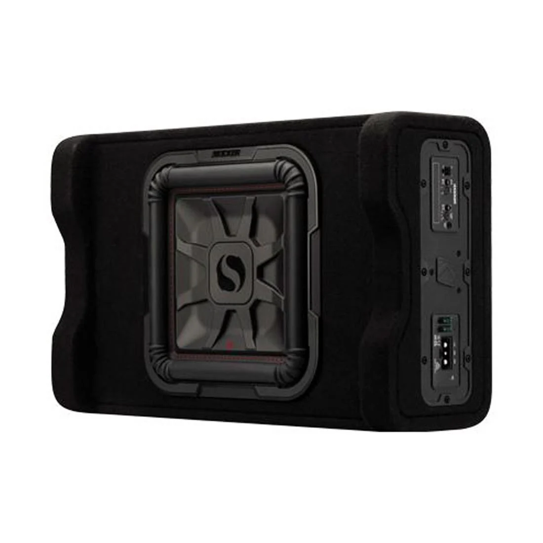 Kicker 53PL7TDF12 12" Powered Shallow-Mount Loaded Subwoofer Enclosure - Image 2