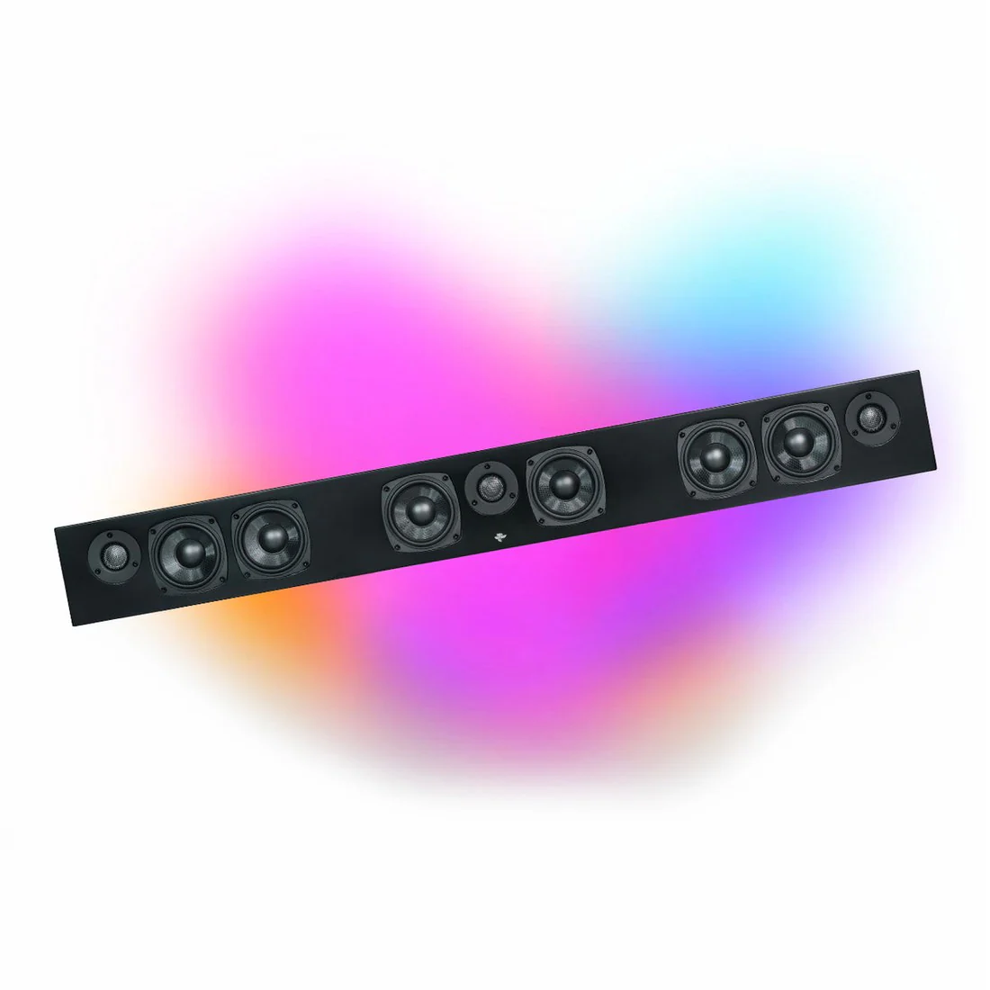 KIN Force Passive 3-Channel Soundbar Speaker - Each | KIN Flex Passive On-Wall/Bookshelf Speaker - Each | KIN Sub 10 Powered 10" Subwoofer - Black - Bundle - Image 2