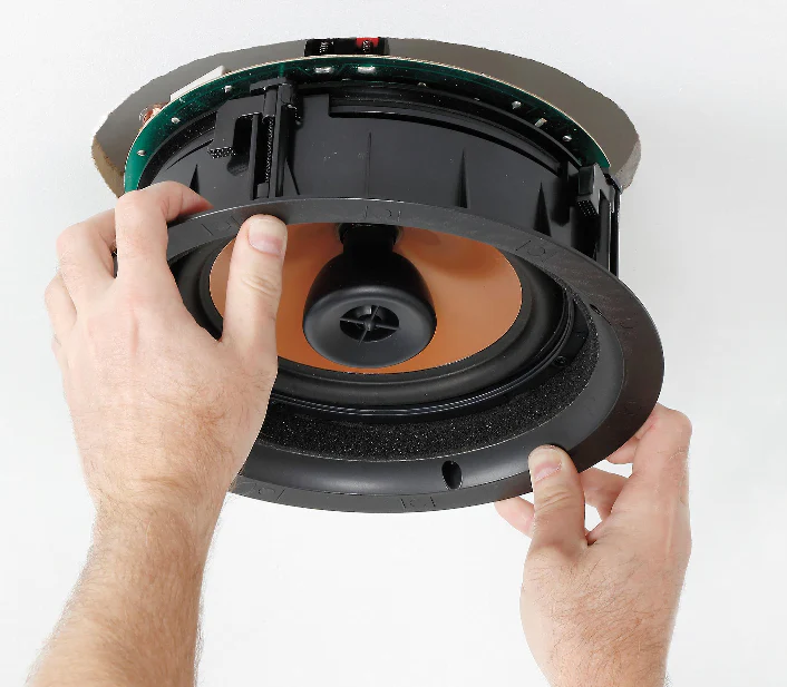Klipsch CDT-3800-CII 8" In-Ceiling Speaker with FREE Installation Kit) - Bundle - Each (OPEN BOX) - Image 3
