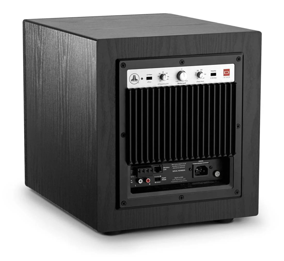 JL Audio Home Audio D110-ASH Dominion 10" Powered Subwoofer - #96283 (D110ASH) - Image 3