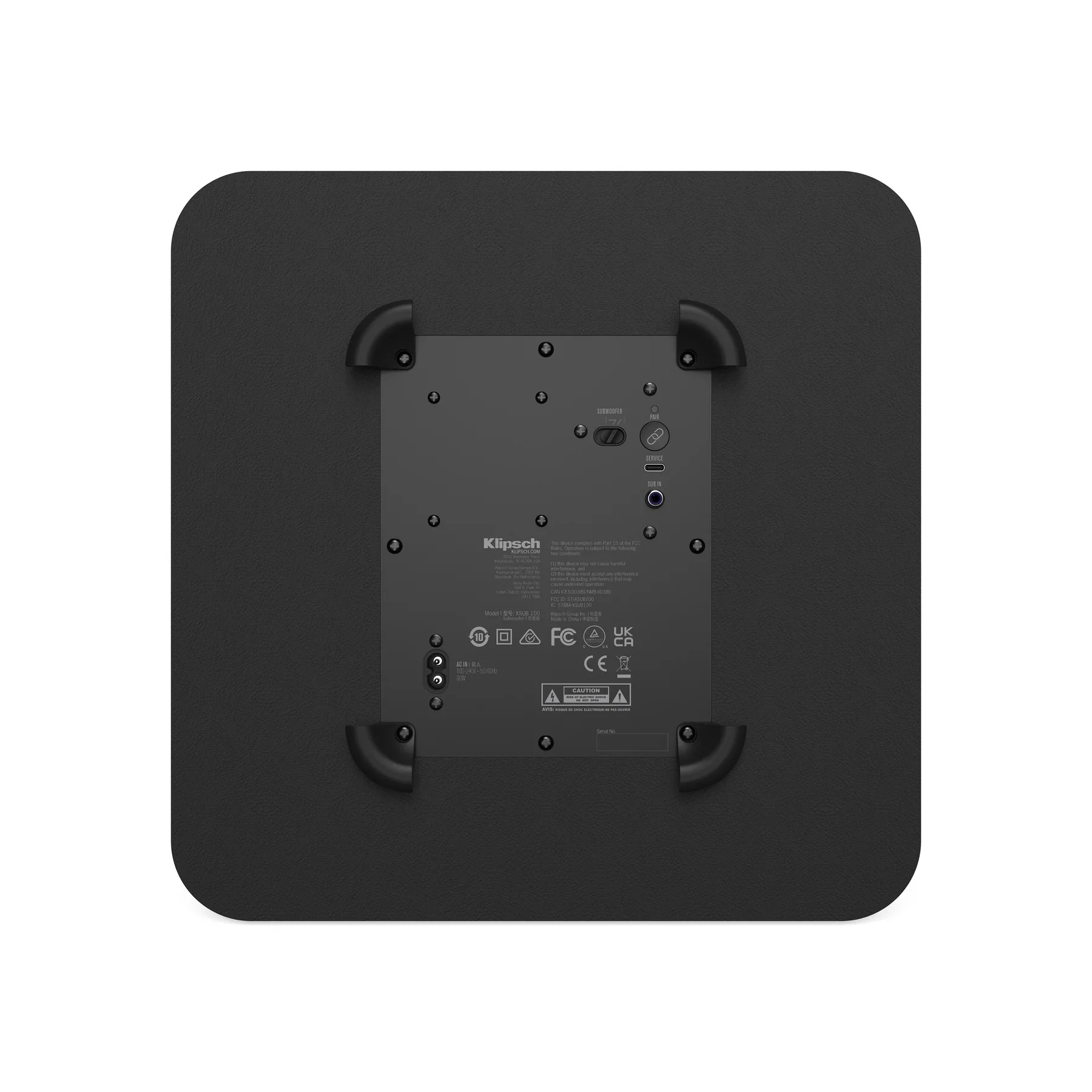 Klipsch Flexus Sub 100 Wireless 10" Subwoofer for Flexus Soundbars - Image 4