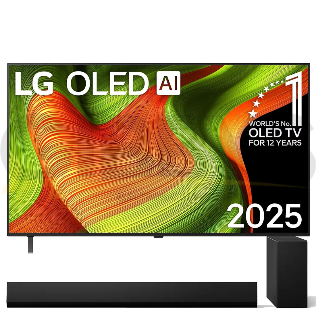 LG OLED65B5PUA 65" OLED B5 4K AI Smart TV | SG10TY 3.1 Channel Soundbar Bundle