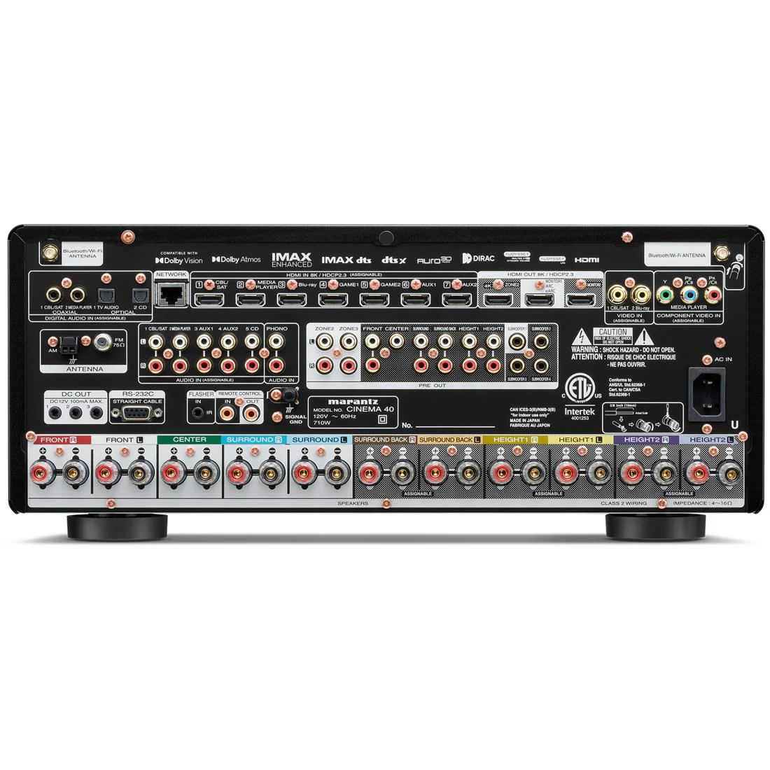 Marantz CINEMA 40 9.4-Channel AV Receiver with 8K HDMI and HEOS - Image 3