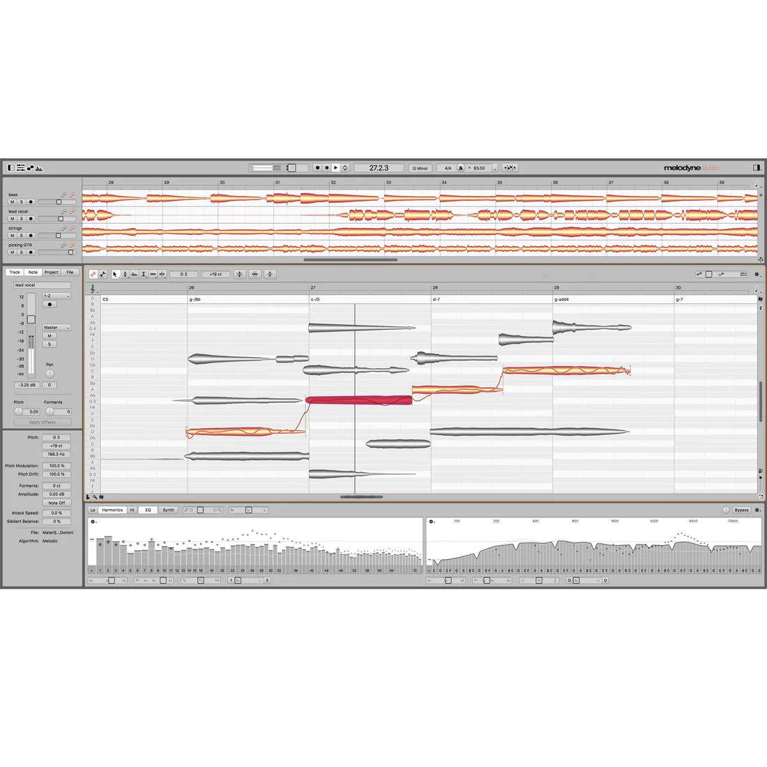 Melodyne 5 Studio Upgrade from Editor | Professional Audio Editing Software with Multitrack Note Editing - Image 2