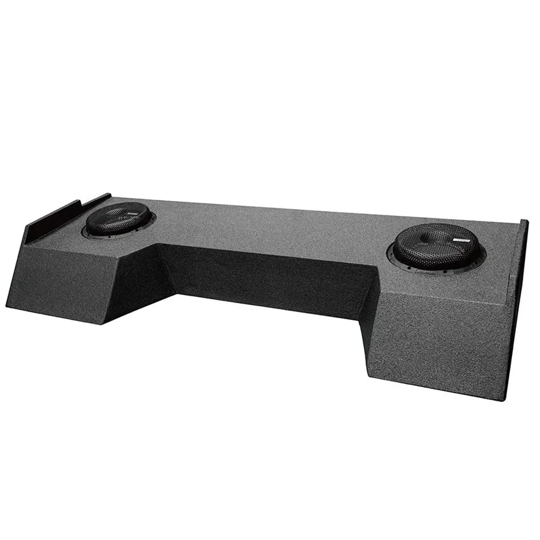 Memphis Audio MJME19RAM8D1V2 8" Dual Subwoofer Loaded Enclosure for 2019+ Dodge Crew Cab Ram (MJME19RAM8D1V2)