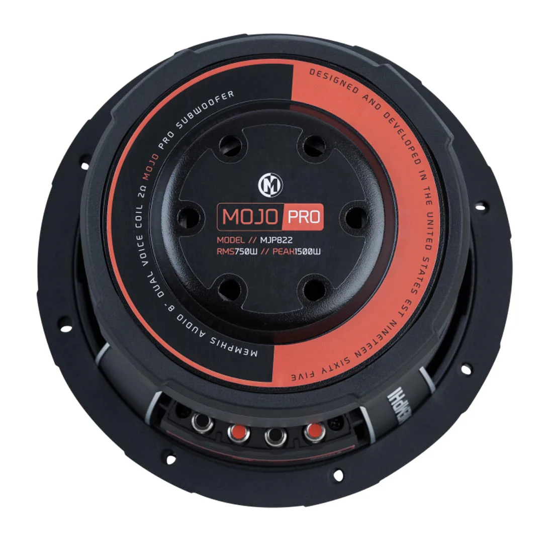 Memphis Audio MJP822 8" MOJO Pro Series DVC Subwoofer (MJP822) - Image 3