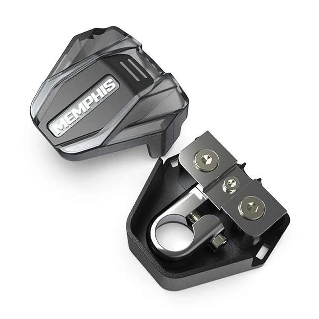Memphis Audio NPBAT Negative or Positive Battery Terminal w/ Two 4 or 0 Inputs (NPBAT)