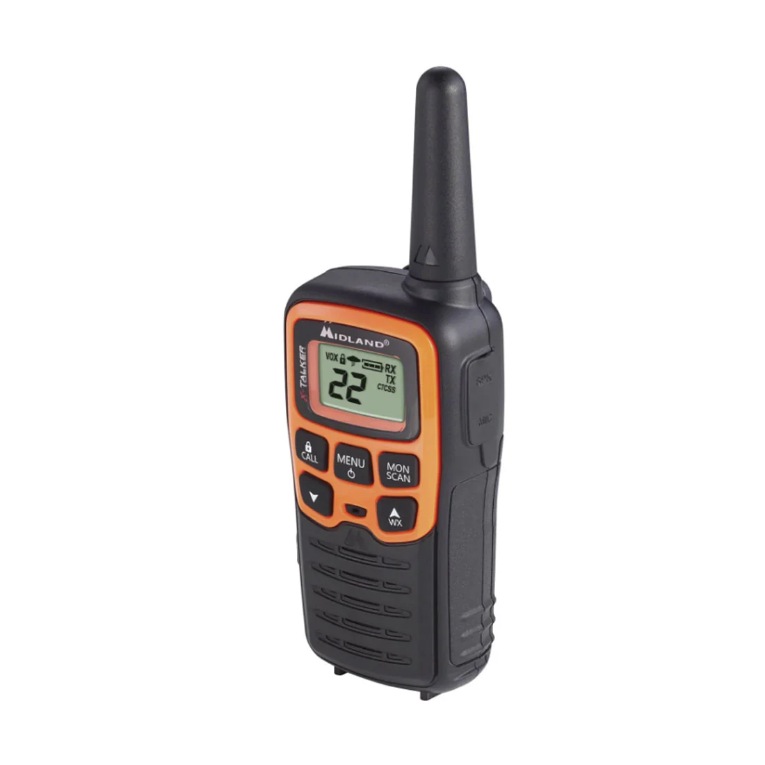 Midland T51X3VP3F 22-Channel Two-Way Radios - 3 Pack - Orange (T51X3VP3F) - Image 6
