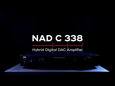 NAD C 338 Hybrid Digital DAC Amplifier (OPEN BOX) - Image 2