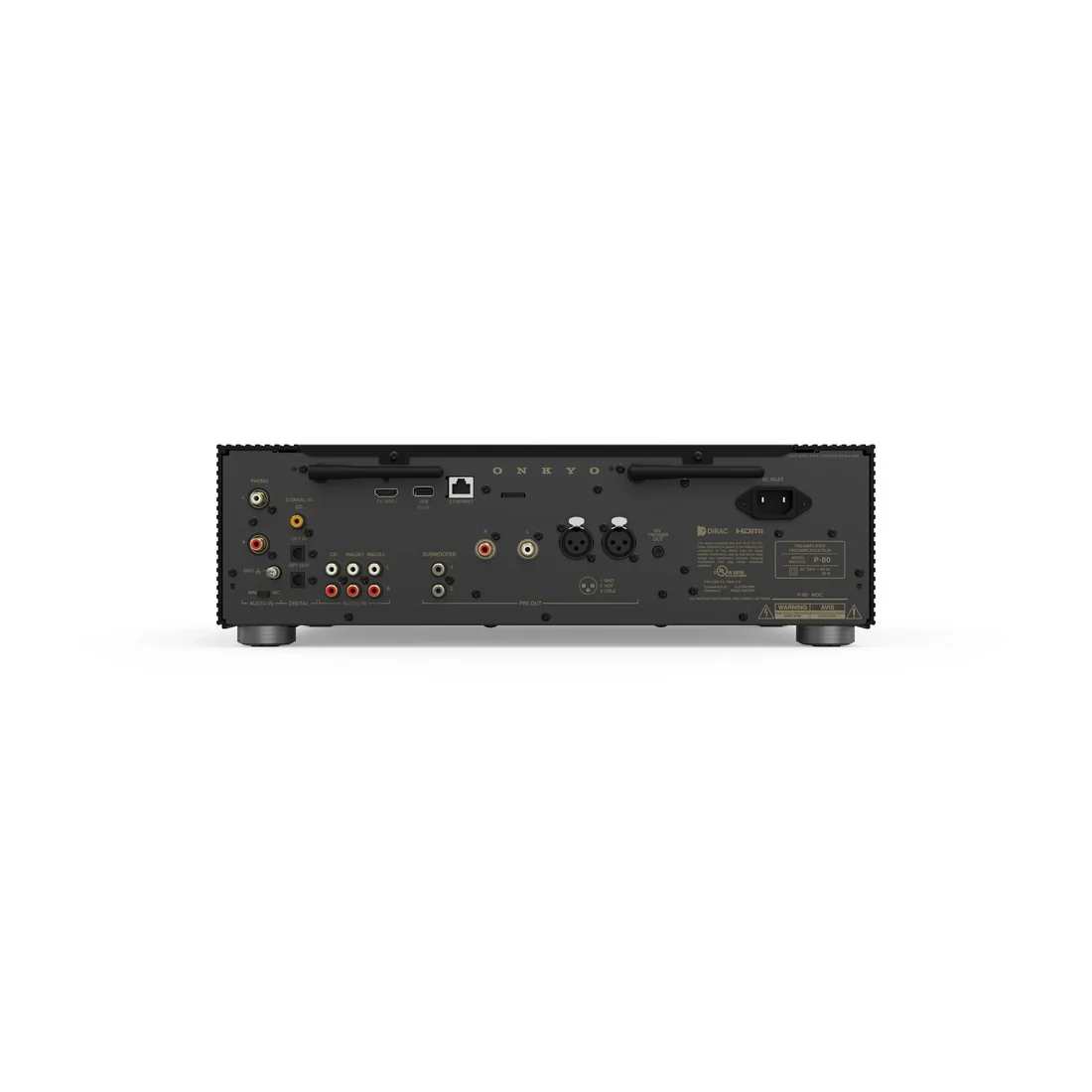 Onkyo Icon M80B Power Amplifier | P80B Preamplifier | Klipsch RP-6000F II Floor Standing Speakers - Pair - Bundle - Image 12