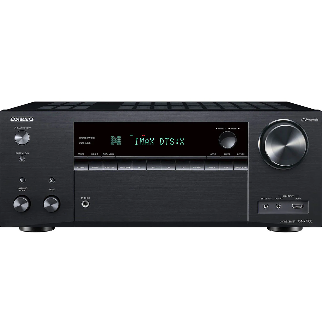 Onkyo TX-NR7100 9.2 Ch A/V Receiver | PSB Alpha T20 Floor Standing Speakers | PSB Alpha C10 Center Ch Speaker | PSB Alpha P5 Bookshelf Speakers | PSB Alpha S10 150W Powered Subwoofer - Bundle - Image 2