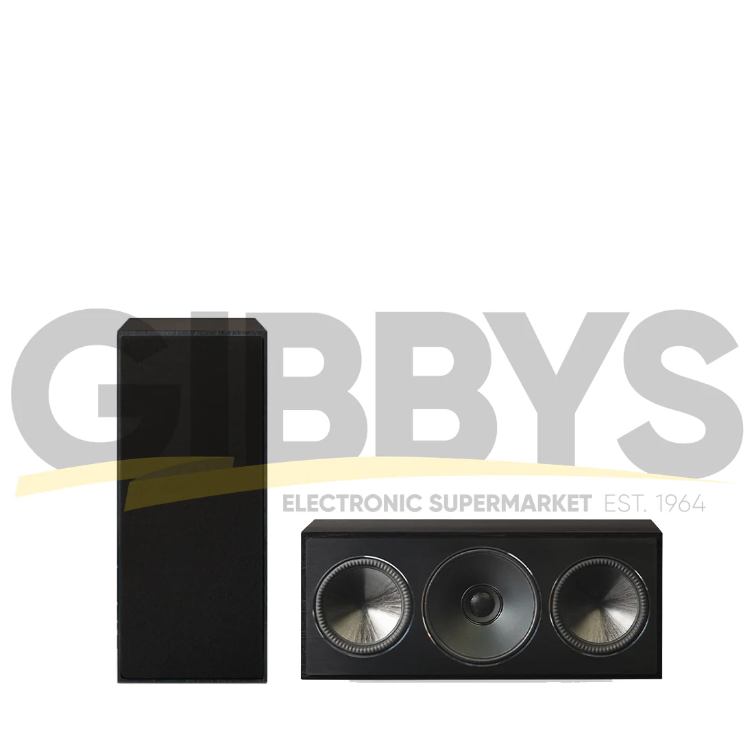 Paradigm Founder 70LCR 4-driver 3 Way LCR Center Channel Speaker - Black Walnut - Pair - Image 7