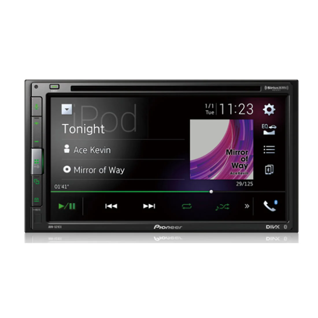 Pioneer AVH-521EX 6.8" Double-Din Multimedia DVD Receiver (AVH521EX)
