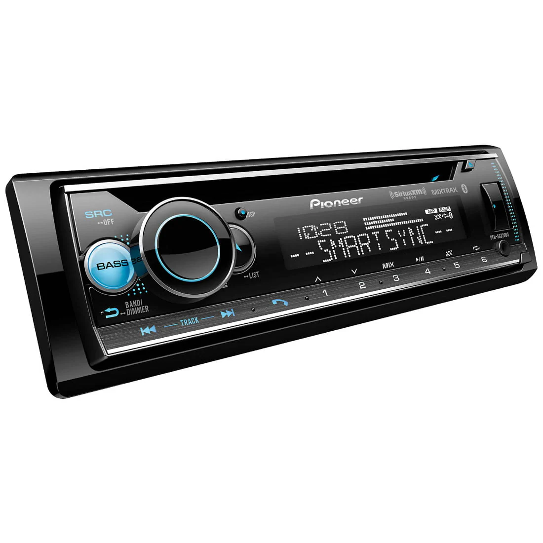 Pioneer DEH-S6220BS Single-DIN CD Receiver | SiriusXM SXV300V1C Connect Vehicle Tuner Bundle - Image 2