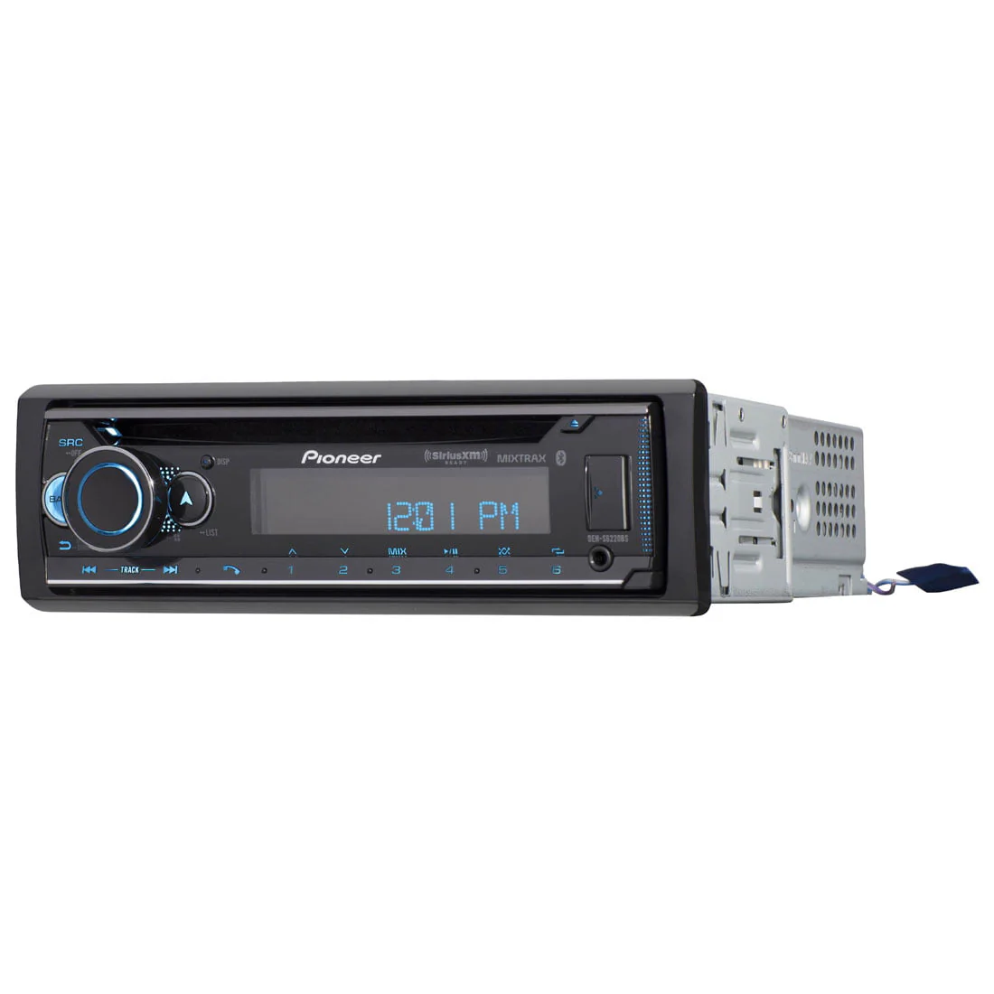 Pioneer DEH-S6220BS Single-DIN CD Receiver | SiriusXM SXV300V1C Connect Vehicle Tuner Bundle - Image 5