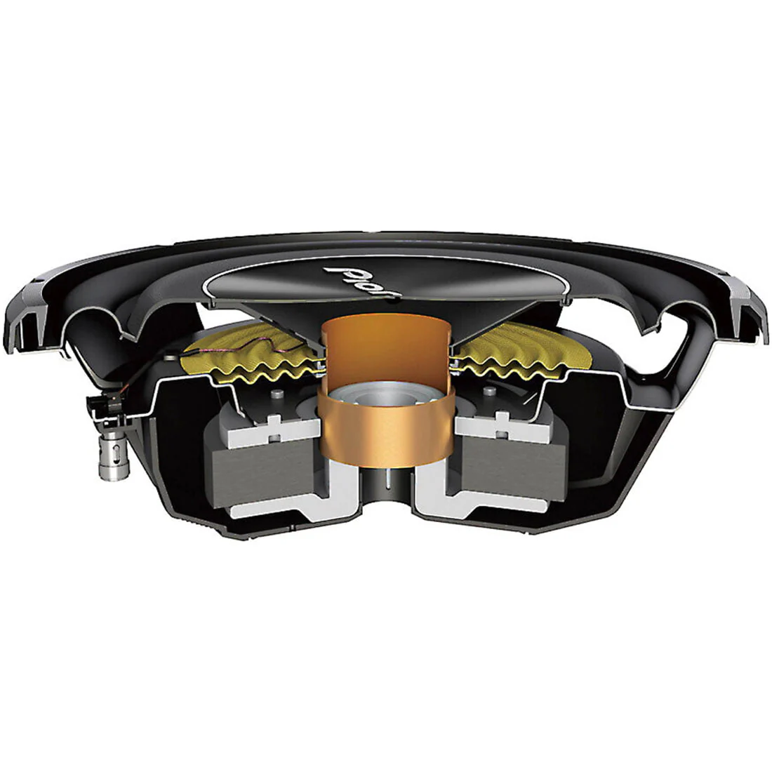 Pioneer TS-A2500LS4 10" Shallow-Mount Subwoofer (TSA2500LS4) - Image 2