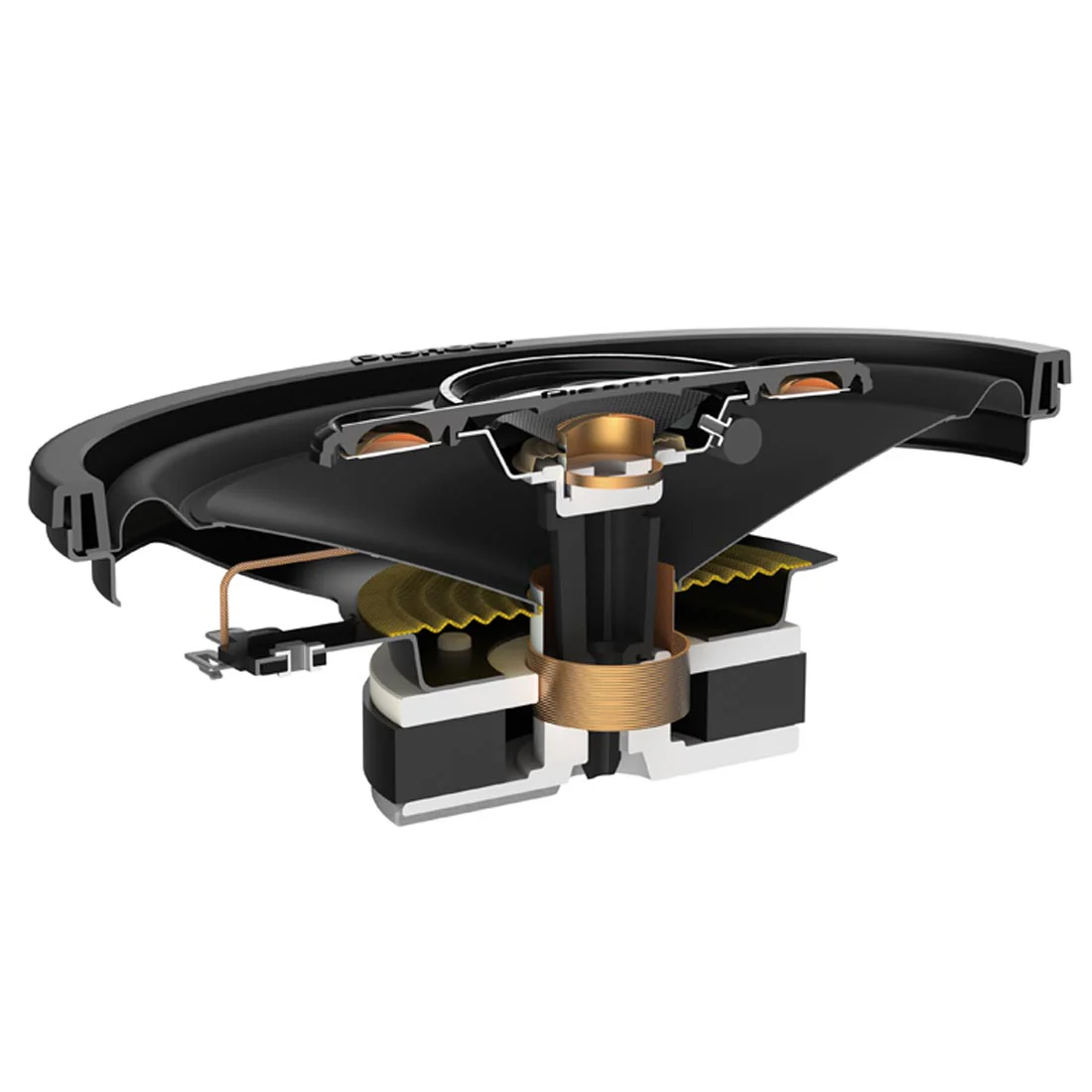 Pioneer TS-A4671F 4"x6" 4-Way Coaxial Car Speakers (TSA4671F) - Image 4