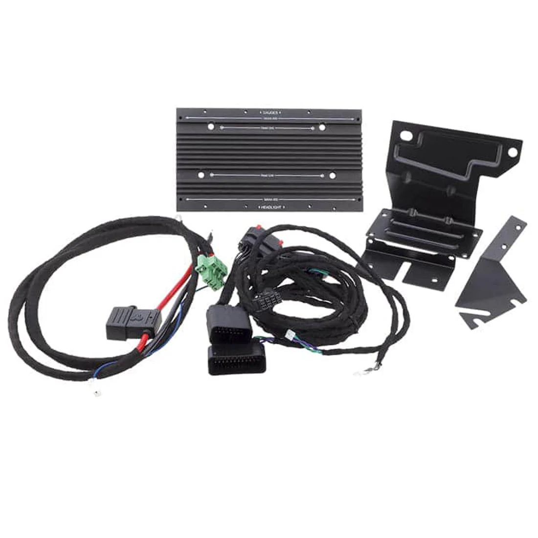 Precision Power HD13.AWK ATOM Mini Amplifier Installation Kit for Select 1998-2013 Harley Davidson Touring Motorcycles - Soundstream Reserve (HD13.AWK)