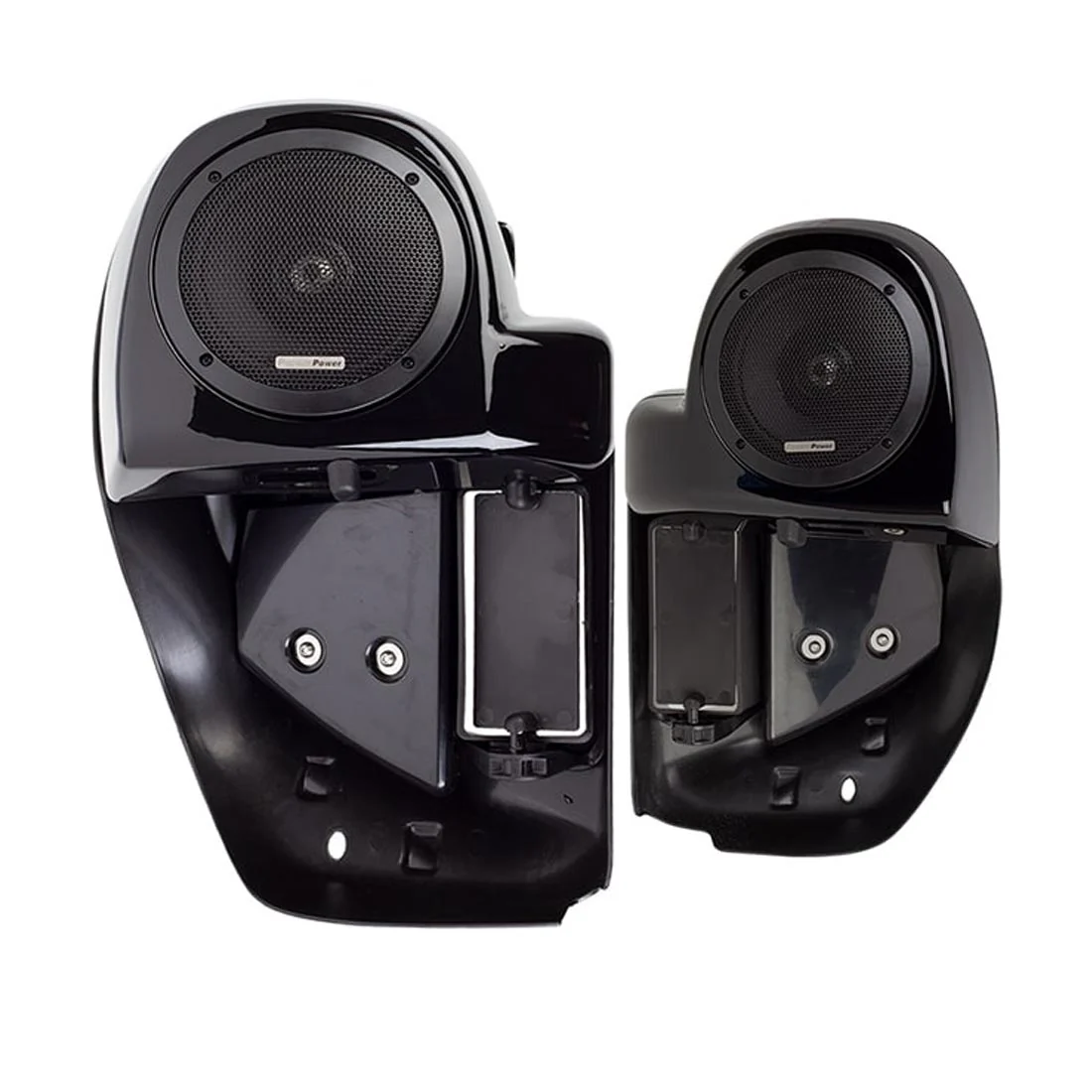 Precision Power HD14.LVF Vented Lower Fairings with 6.5" Speakers for Select 2014+ Harley-Davidson Touring Motorcycles - Soundstream Reserve (HD14.LVF)