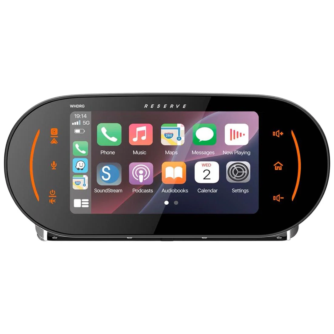 Precision Power WHD.RG Plug-N-Play OE Head Unit for Select 1998-2013 Harley Davidson Road Glide Motorcycles - Soundstream Reserve (WHD.RG)