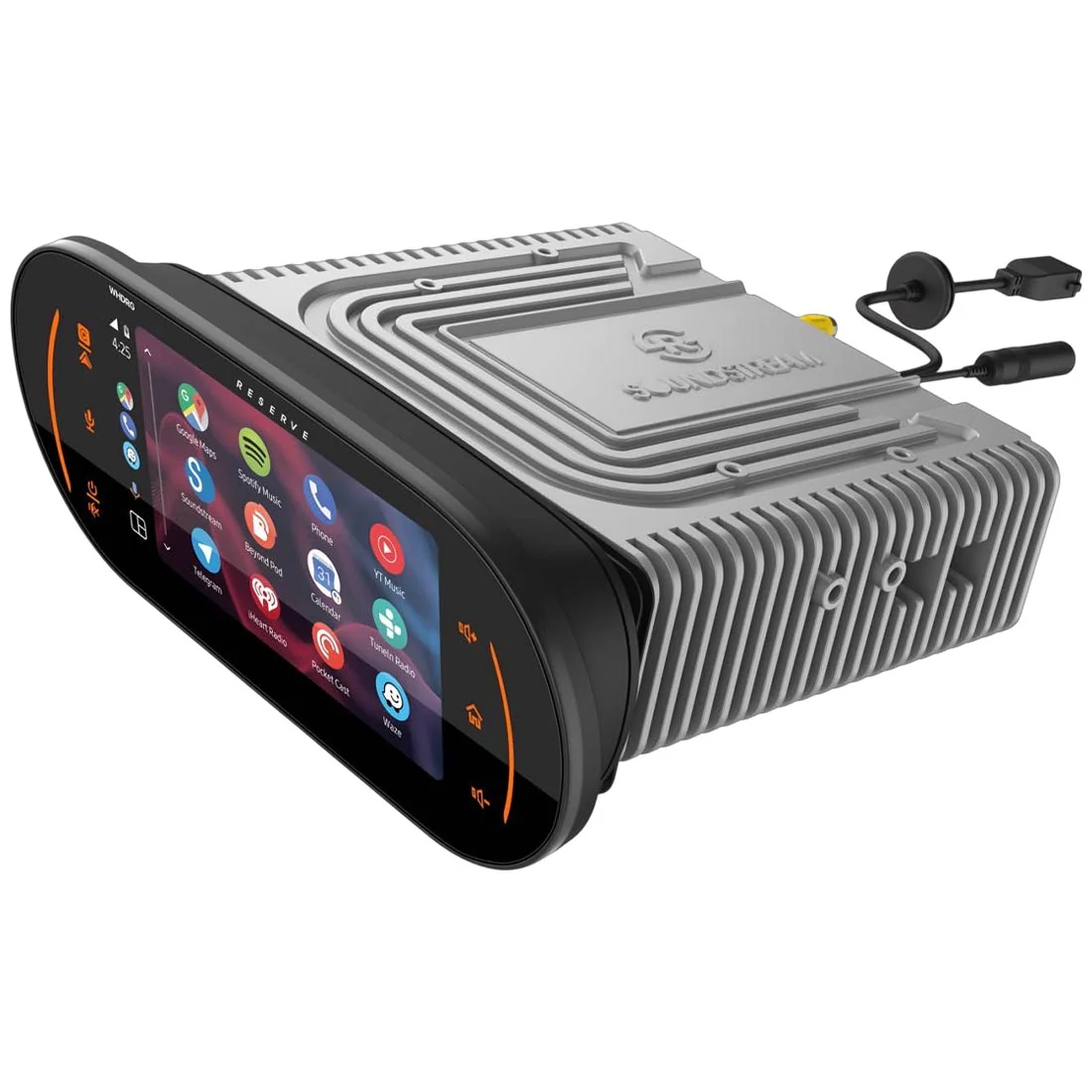 Precision Power WHD.RG Plug-N-Play OE Head Unit for Select 1998-2013 Harley Davidson Road Glide Motorcycles - Soundstream Reserve (WHD.RG) - Image 2