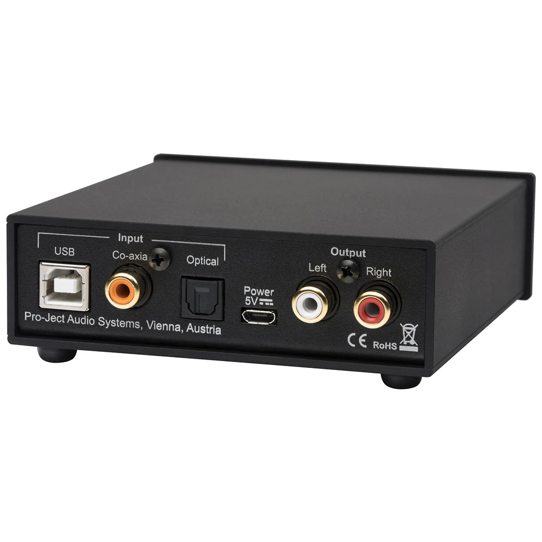 Pro-Ject PJ65186400 Pre Box S2 Digital Pre-Amplifier - Black (PJ65186400) (OPEN BOX - LIKE NEW) - Image 2