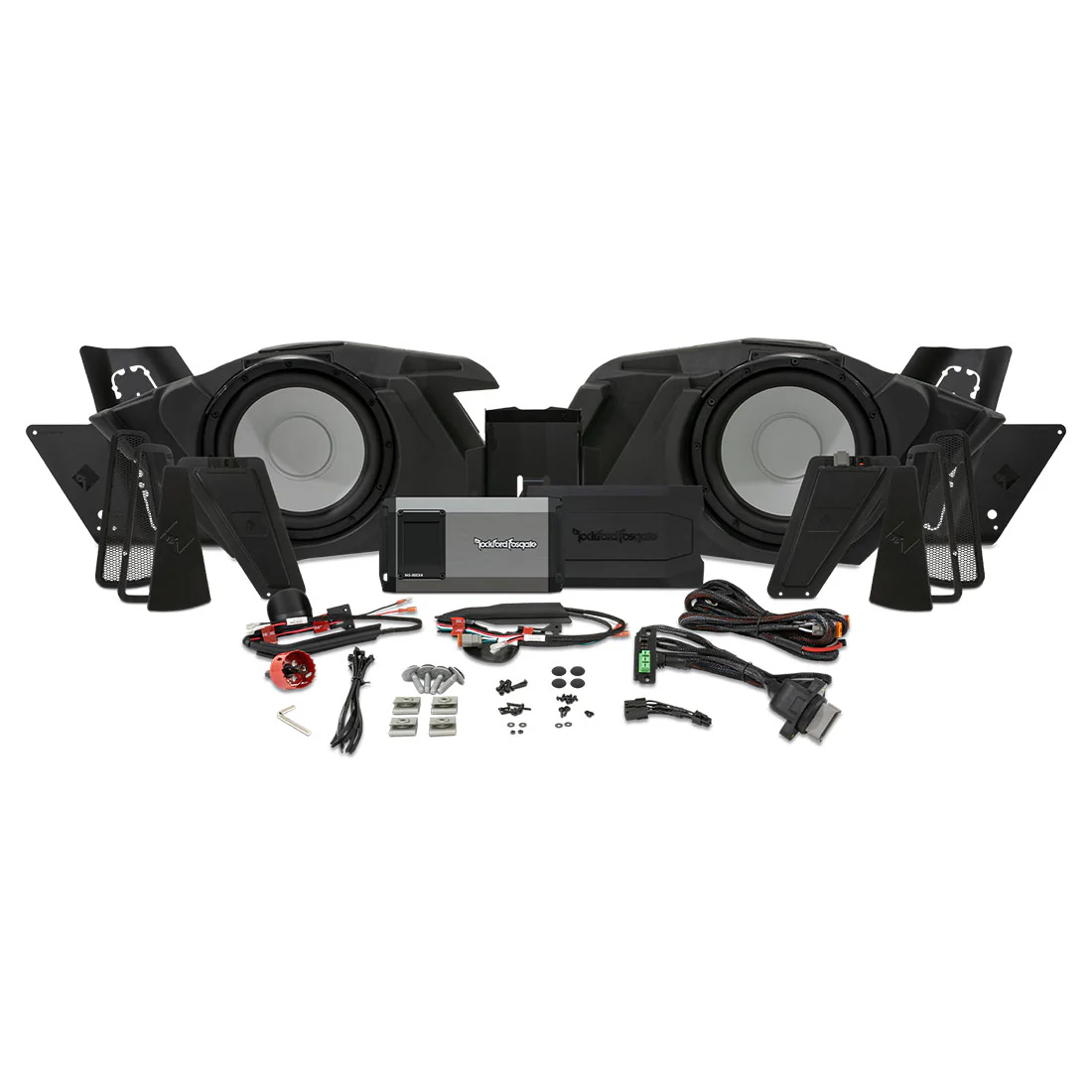 Rockford Fosgate HD14-SBSUB Dual 10" Saddlebag Subwoofer Kit for Select 2014+ Harley-Davidson Motorcycles (HD14SBSUB) - Image 4