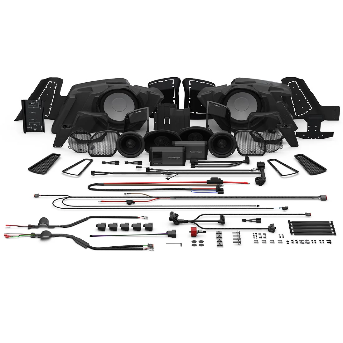 Rockford Fosgate HD14-STG5 Stage-5 Speaker & Amp Kit for 2014-2023 Harley-Davidson Street Glide & Road Glide (Gen-3) (HD14STG5) - Image 2