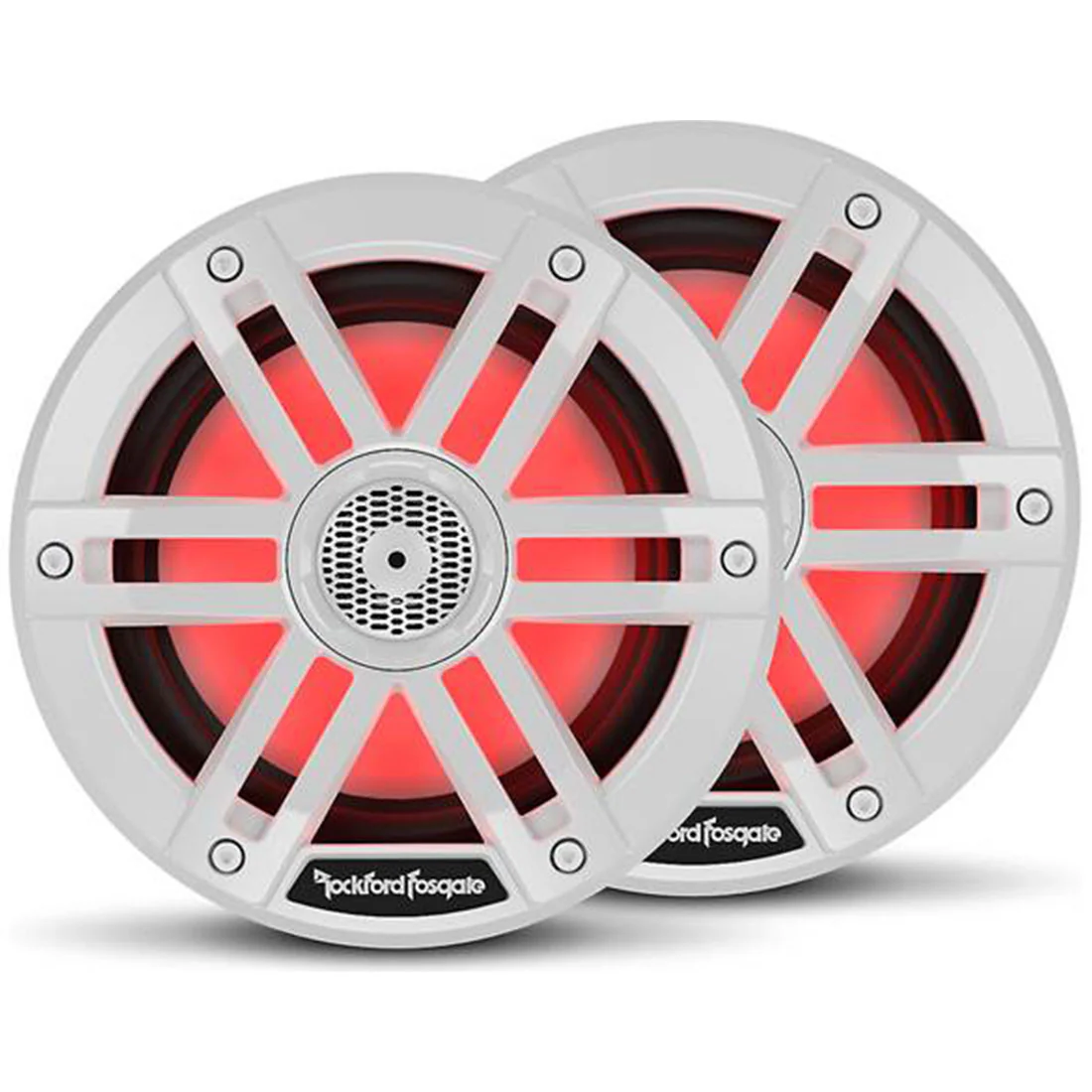 Rockford Fosgate M1-6 6" Color Optix Marine 2-Way Speakers - White (M16) - Image 3