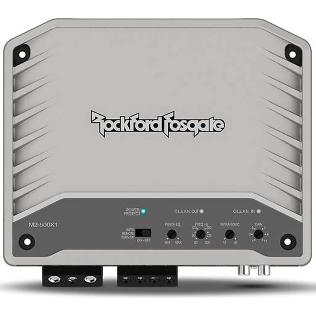 Rockford Fosgate M2-500X1 Marine 500 Watt Mono Element Ready Subwoofer Amplifier (M2500X1)