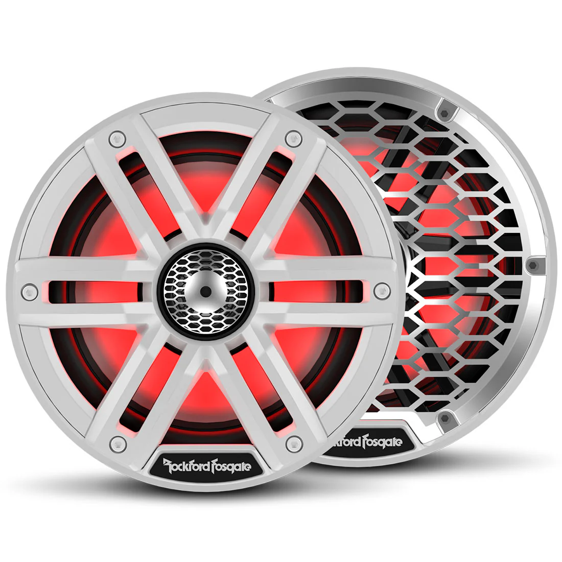 Rockford Fosgate M2-65 6.5" Color Optix Marine 2-Way Speakers - White (M265)