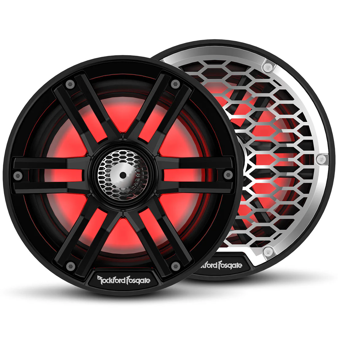 Rockford Fosgate M2-65B 6.5" Color Optix Marine 2-Way Speakers - Black (M265B)