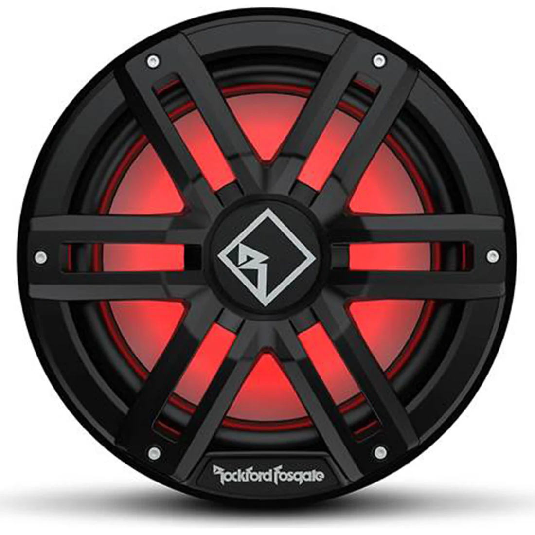 Rockford Fosgate M2D4-12SB 12" Color Optix Sealed Enclosure Marine Subwoofer - Black (M2D412SB) - Image 3