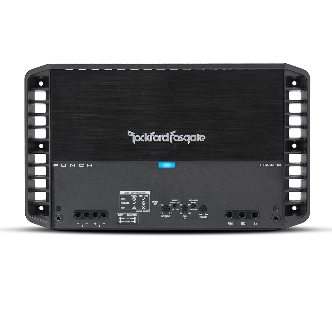 Rockford Fosgate P1000X1BD Punch 1,000 Watt Mono Subwoofer Amplifier (P1000X1BD) - Image 2