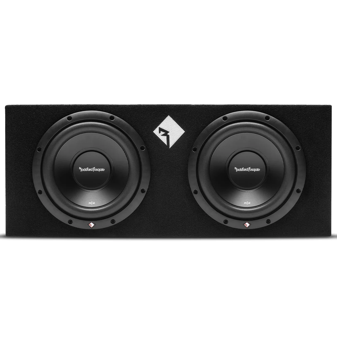 Rockford Fosgate R2-2X10 Prime Dual R2 10" Sealed Loaded Enclosure Subwoofers (R22X10)