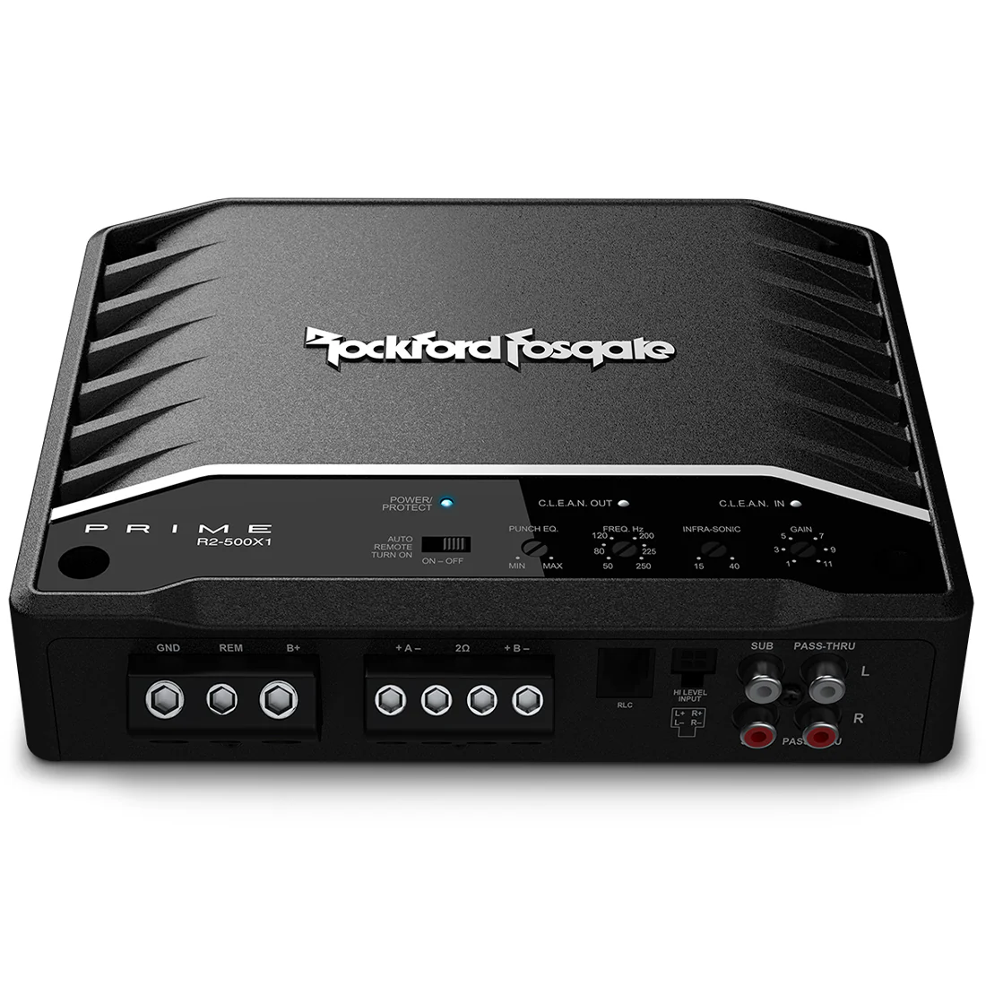 Rockford Fosgate R2-500X1 Prime 500 Watt Mono Subwoofer Amplifier (R2500X1) (OPEN BOX - LIKE NEW) - Image 3