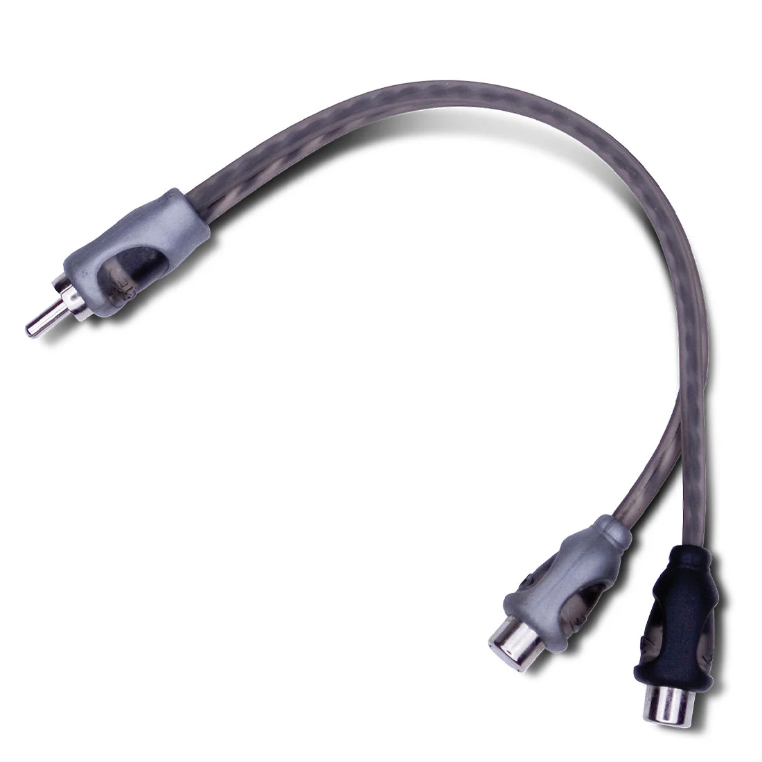 Rockford Fosgate RFIY-1M Twisted Pair Y-Adapter - 1 Male To 2 Female (RFIY1M)